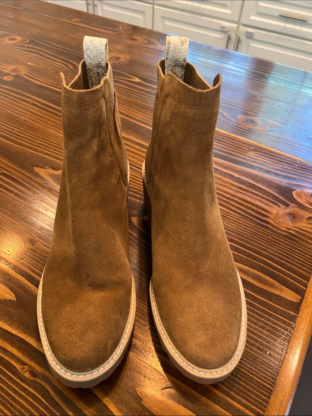 Dolce Vita Women’s Brown Suede Chelsea Boots